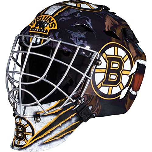 Franklin Sports Team Licensed NHL Hockey Goalie Face Mask - Goalie Mask for Kids Street Hockey - Youth NHL Team Street Hockey Masks