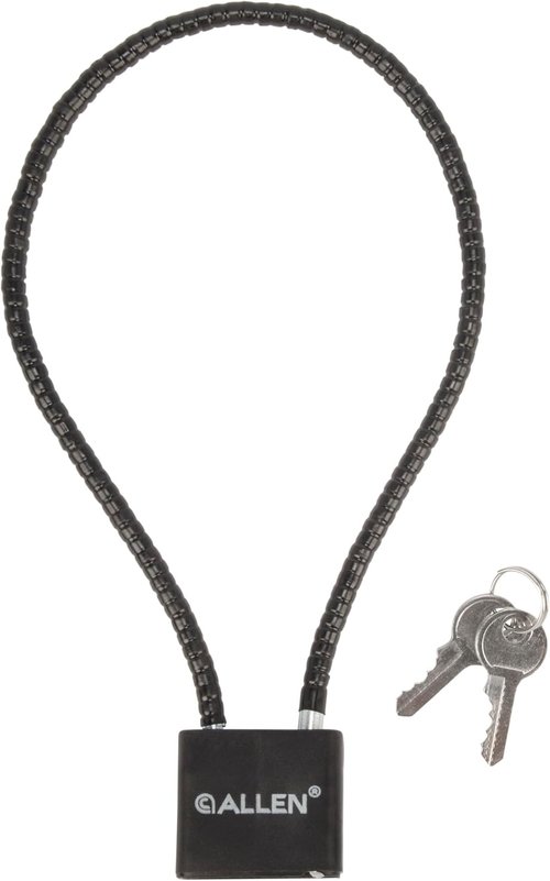 Allen Cable Gun Lock for Shotguns, Rifles & Handguns - Secure with 2 Keys