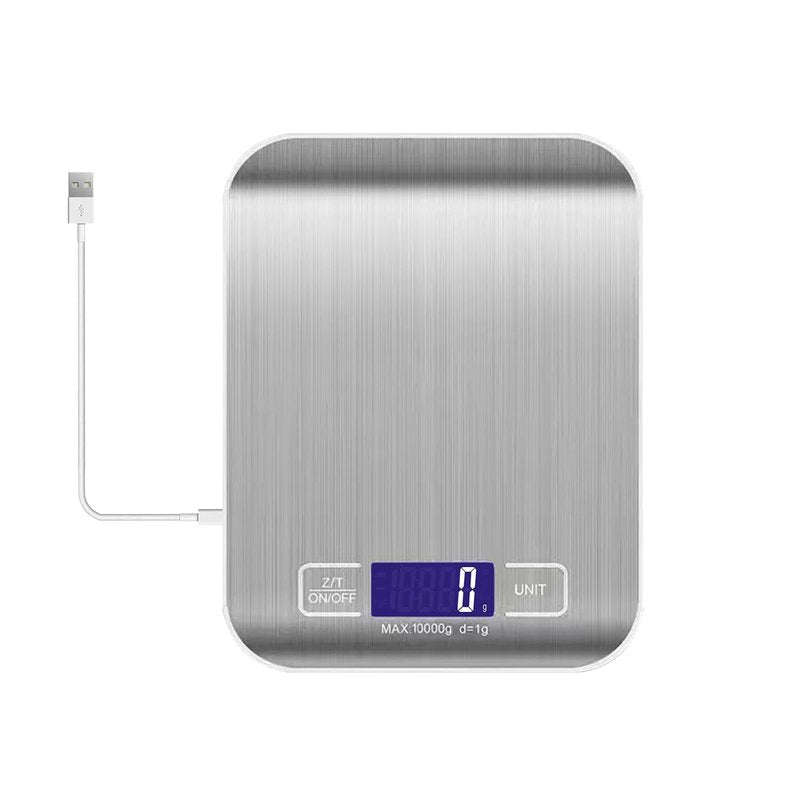 Type-C Fast Charging Rechargeable Shipping Scale, Digital Kitchen Scale,Food Scale Weight Grams and Ounces for Baking Cooking and Meal Prep, 22lb/10kg