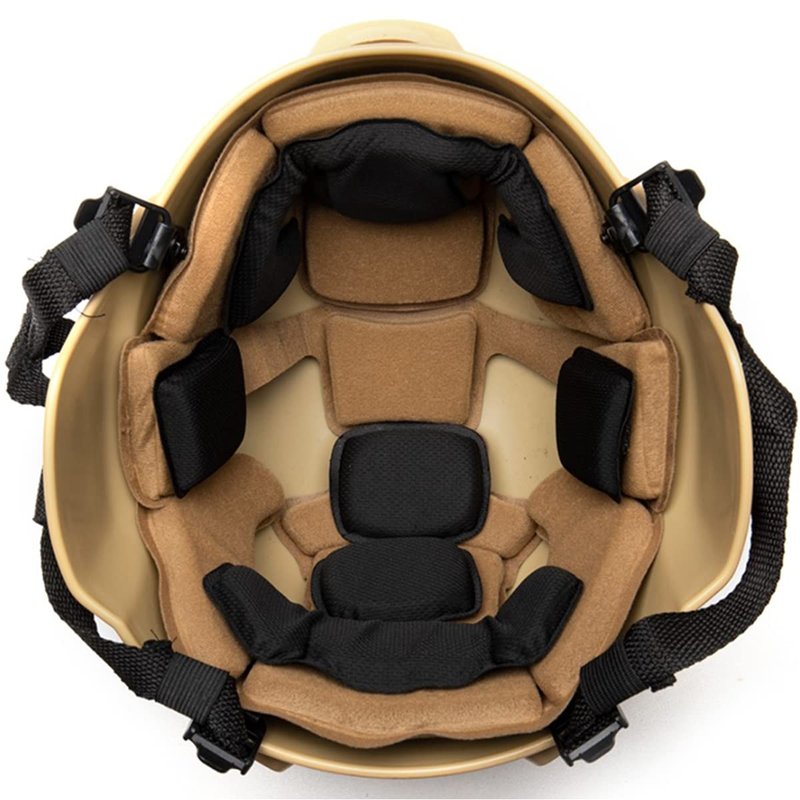 Tactical Airsoft Helmet Memory Foam Pad Padding Protective Mat Kits
