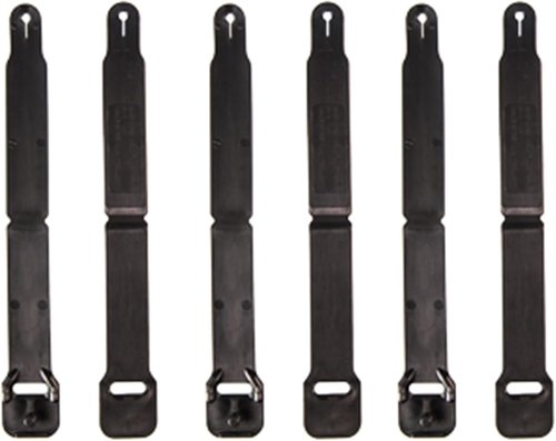 High-Speed Gear Short Clips for Police & Military - PALS & MOLLE Belt Clips (6 Pack)
