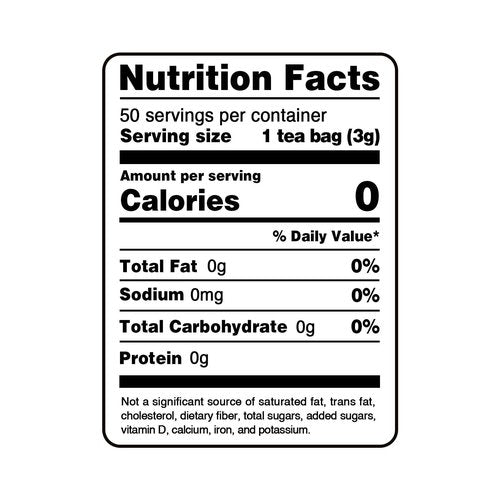 FullChea Hawthorn Berry Tea - 50 Teabags, 3g/bag - Premium, Non-GMO, Caffeine-free, Aids Digestion & Provides Antioxidants