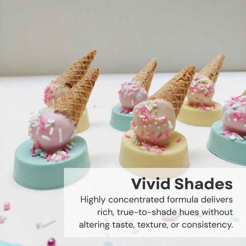 Chefmaster Napa Red Candy Color | True-Tone Shades | Oil-Based | Professional-Grade Dye | Chocolate, Strawberries, Cake Pops | Decorating | Easy-to-Use | Manufactured in the USA | 2 oz