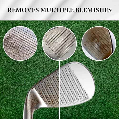 Golf Club Polish and Golf Club Cleaner Kit, 300ml 3-in-1 Rust, Scuff & Stain Remover and Rust Remover for Aluminum, Metal, Zinc and Steel