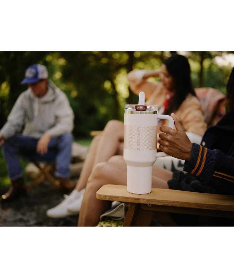 STANLEY Quencher ProTour Flip Straw Tumbler with Leakproof Lid 40 oz | Built-In Straw and Handle | Cup Holder Compatible for Travel | Insulated Stainless Steel Cup | BPA-Free | Frost Fade
