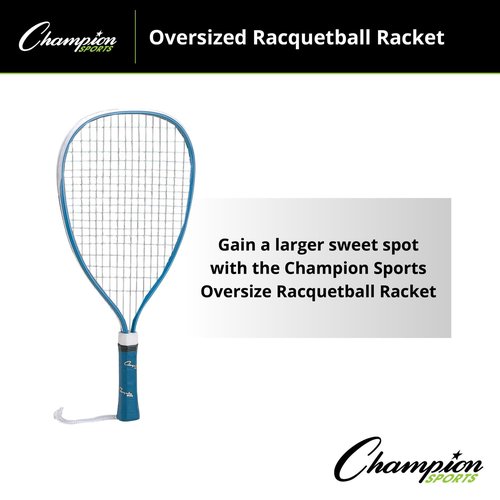 Champion Sports RBR100 Oversized Racquetball Racket