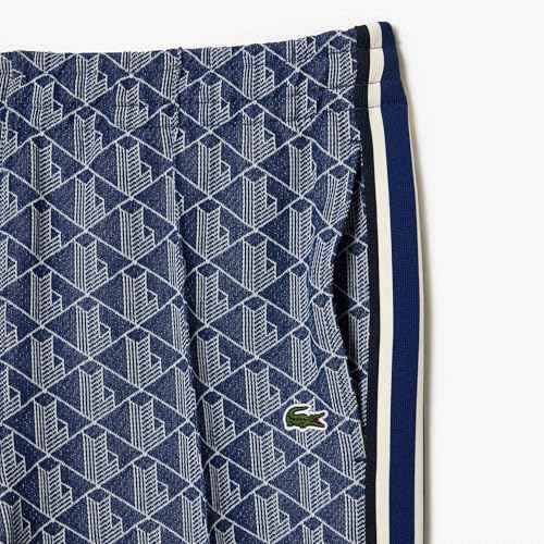 Lacoste Men's Vintage Fit Printed Monogram Track Pant