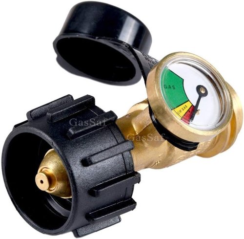 GasSaf Propane Tank Gauge - Universal Leak Detector for QCC1 Type 1 Tanks | Accurate Pressure Meter