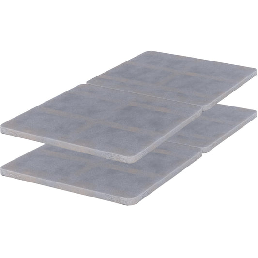 Nutan,1.5-Inch Split Fully Assembled Bunkie Board for Mattress/Bed Support, Twin, Grey