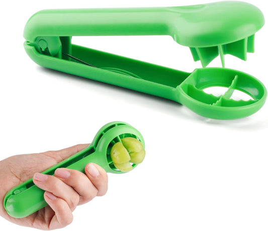 Skiennix Grape Cutter - ABS Fruit Slicer for Kids | Ideal for Tomatoes, Strawberries & More