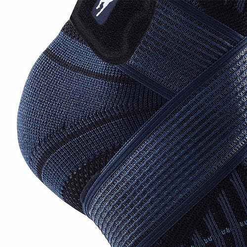 Bauerfeind Sports Ankle Support, Dirk Nowitzki, Navy, left, XXL