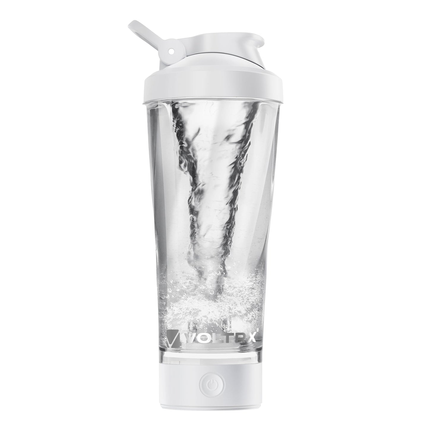 VOLTRX Premium Electric Protein Shaker Bottle, Made with Tritan - BPA Free - 24 oz Vortex Portable Mixer Cup/USB Rechargeable Shaker Cups for Protein Shakes