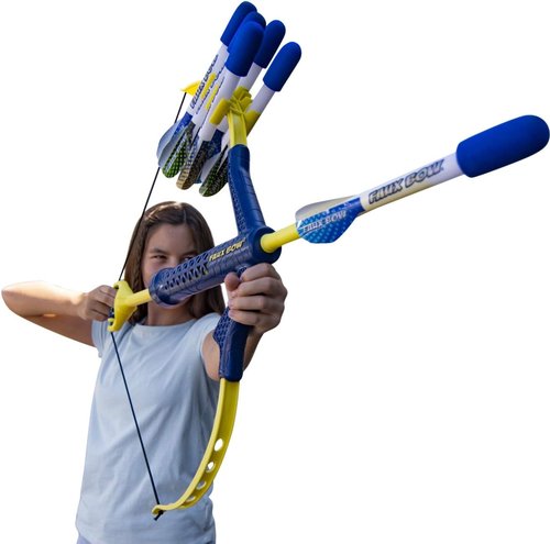 Kids Archery Set - 4.0 Kyanite Foam Tip Bow & Arrow - Shoots 120+ Feet - Outdoor Toy for Boys & Girls