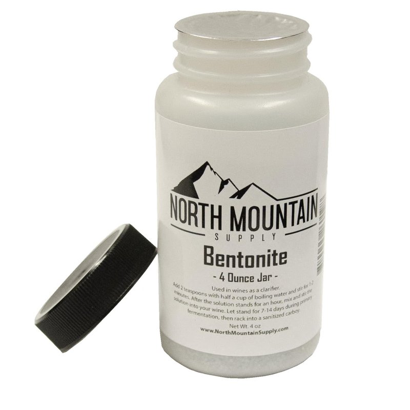 North Mountain Supply - BT-4oz Food Grade Bentonite Clay (4 Ounces)