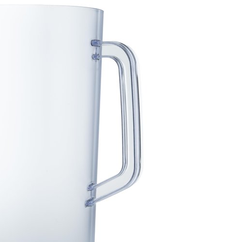G.E.T. Heavy-Duty 1 Gallon Plastic Pitcher with Lid, Clear, BPA Free