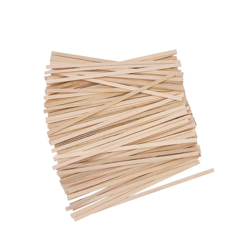 KTOJOY Wooden Coffee Stirrers, 1000 Disposable 5.5" Stir Sticks, for Coffee & Cocktails, Swizzle Drink Sticks, Coffee Bar Accessories