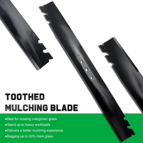 Grasscool Recycler 22 Blades - Replacement Parts for Toro Lawn Mowers | Fits 22" Deck Models