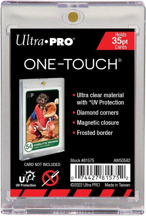35pt Magnetic Card Holder Cases - 25ct Box for Standard Size Sports & Collectible Cards
