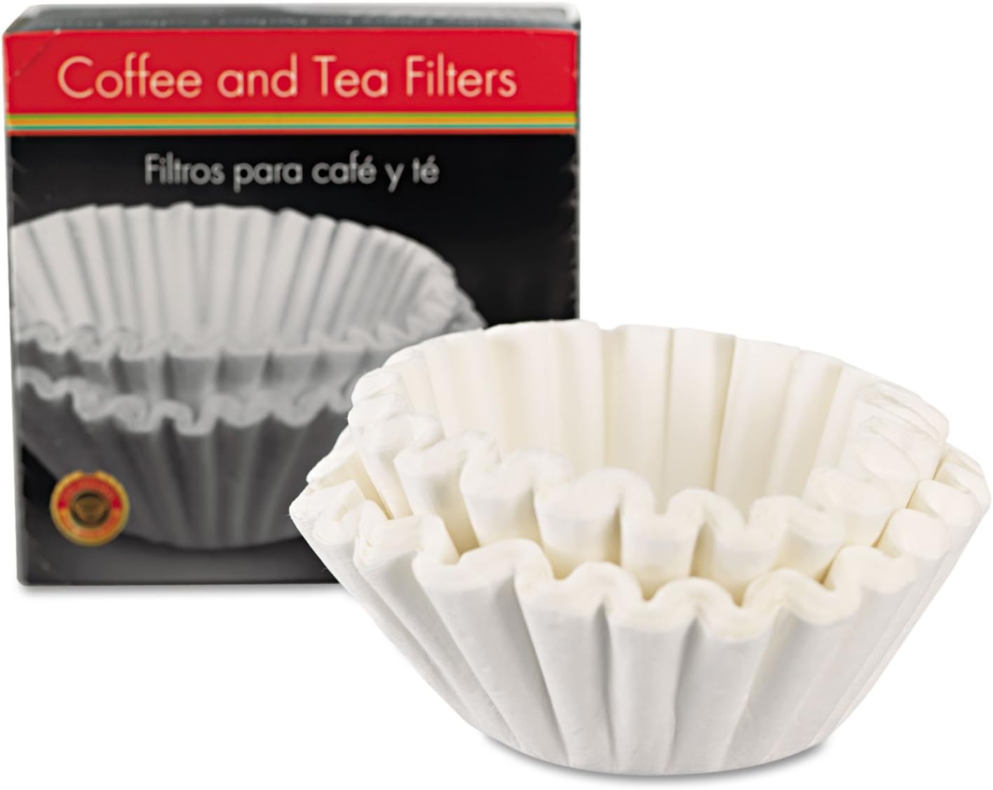 BUNN - 100-Count Coffee Basket Filters | Perfect Fit for Brewing Fresh Coffee