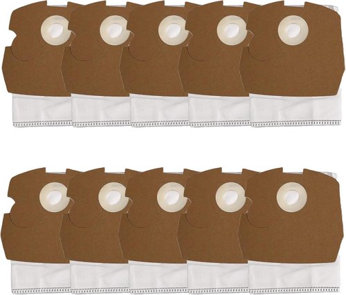 Clean Obsessed HEPA Vacuum Bags - 10 Pack Replacement for CO711 & C105 Canister Cleaners