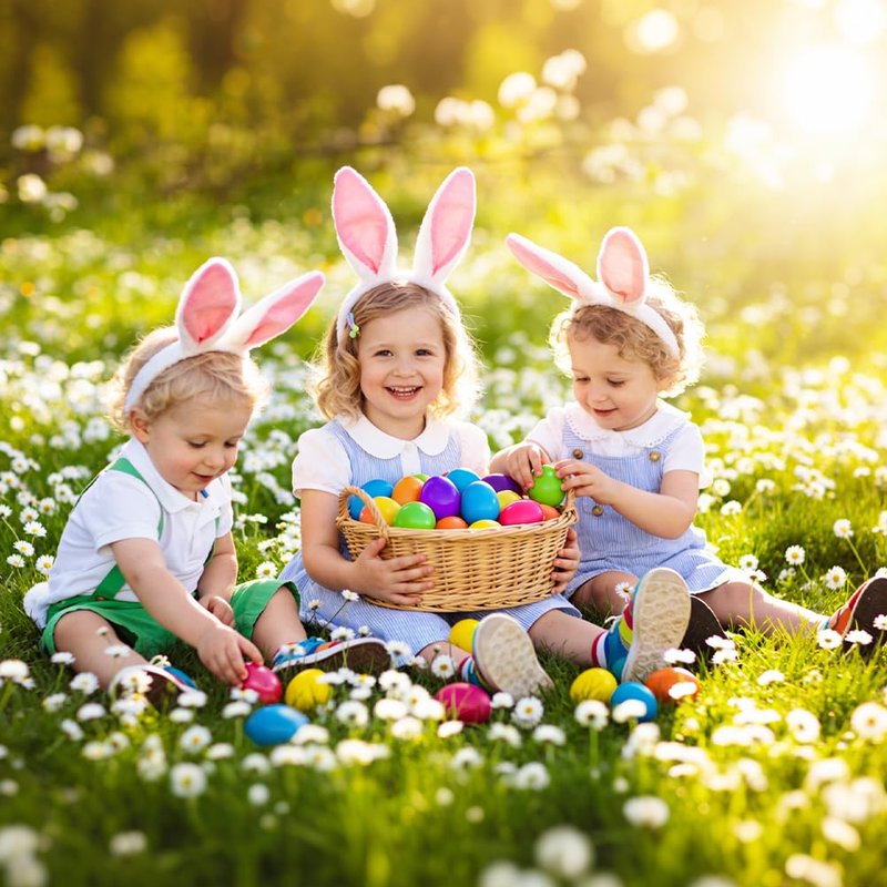 UMEELR 500 PCS Plastic Eggs Bulk, 2.4 Inch Easter Eggs Empty, 6 Bright Colors Fillable Easter Hunt Party Favor Basket Stuffers Fillers Filling Treats