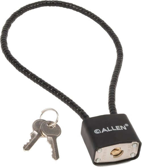 Allen Cable Gun Lock for Shotguns, Rifles & Handguns - Secure with 2 Keys