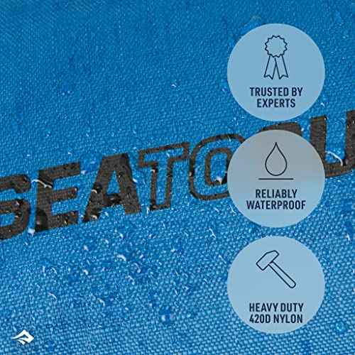 Sea to Summit Big River Dry Bag, Heavy-Duty Dry Storage, 35 Liter, Picante Red