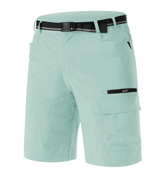 TACVASEN Mens Shorts 10" Dress Golf Outdoor Lightweight Quick Dry Summer Casual Fishing Travel Shorts with Zipper Pockets Lake Blue 32