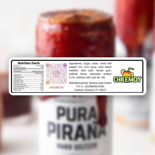 CHILEMOY Rim Dip Chamoy | Handcrafted Mexico | Chamoy Rim Paste for Cocktails, Beer, Seltzer, Michelada Rim Dip | Tajin Rimmer for Cocktails 8oz Mango