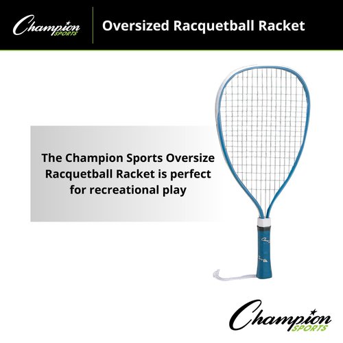Champion Sports RBR100 Oversized Racquetball Racket