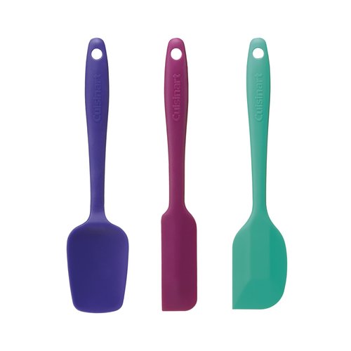 Cuisinart CTG-00-S3MSJ Mini Silicone Spatulas, Set of 3, Jewel