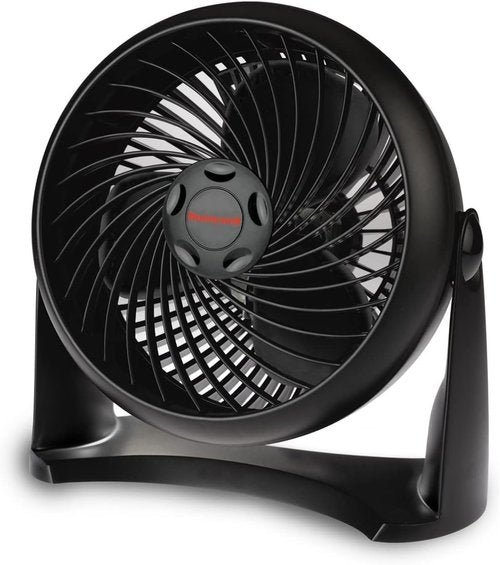 Honeywell HT 900E Turbo Fan - Powerful & Quiet Design in Sleek Black Finish