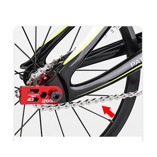 HOUSON Bicycle Chain tensioner, Single Speed Chain tensioner Bicycle Chain tensioner Bicycle Chain Adjuster for Road Bike Mountain Bike