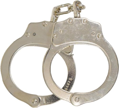 Heavy Duty Steel Handcuffs with 2 Keys - Professional Grade Tactical Restraints