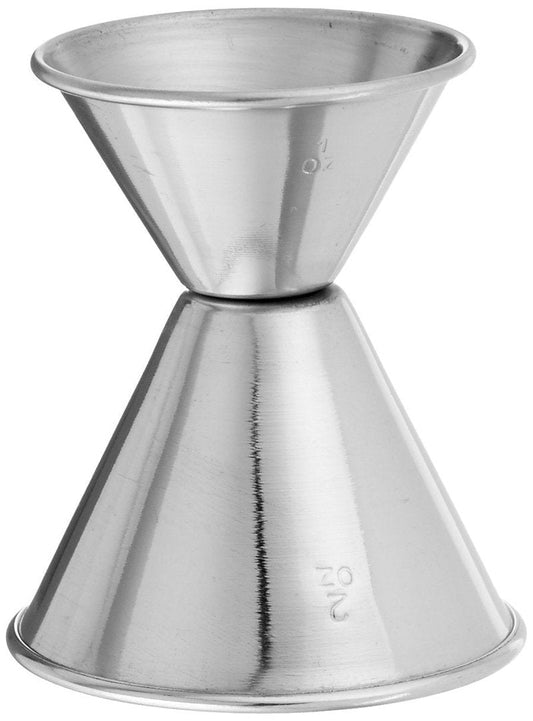 Winco Jigger, 1oz x 2oz, S/S