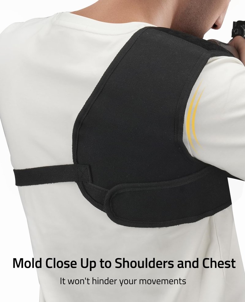 CVLIFE Recoil Pad for Shotgun Shoulder Pad Shooting Vest Solid Fit Recoil Shield Universal Protector for Range Hunting and Shooting Black