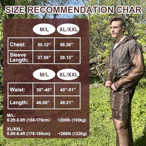 Aventik Mosquito Jacket Mosquito Pants Mosquito Suit No-See-Um Mesh, Super Light, Keep Safe Cool, UV Protection