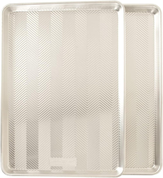 Nordic Ware Prism Big Sheet Baking Pan Set - 2-Pack for Perfectly Even Baking