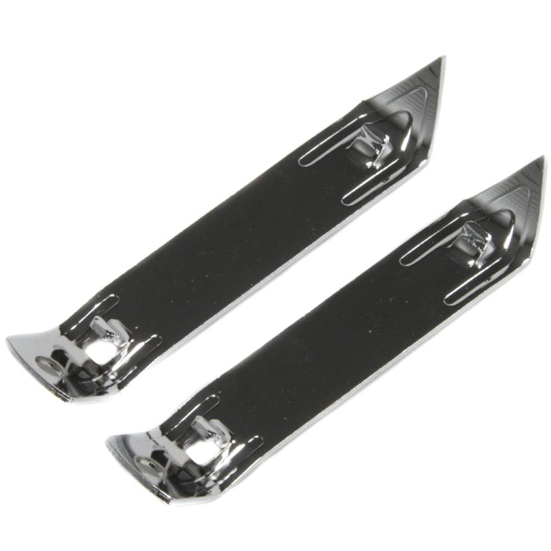Chef Craft Select Durable Plated Iron Bottle Opener, 4.5 inches in length 2 piece set, Gray