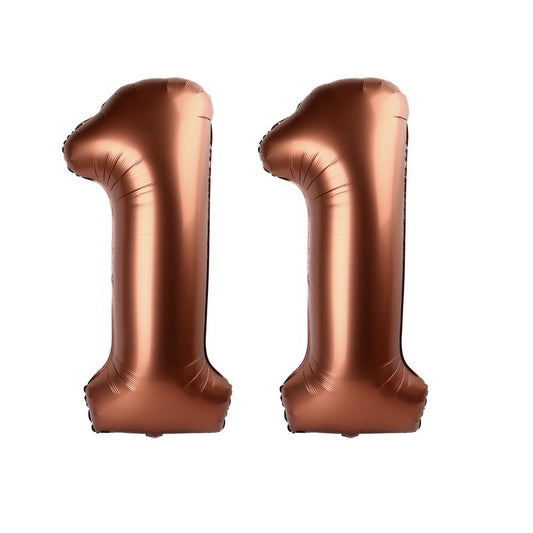 Dark Brown Number 13 Balloon 40 inch, Coffee Brown 13 Number Balloons, 13th Birthday Decorations, Chocolate 13 Year Old Girls Boys Dark Brown Party Supplies