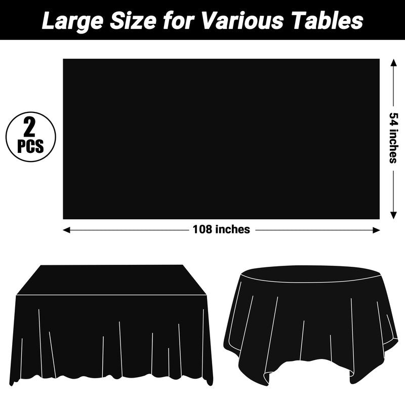 QZYL 4 PCS Derby Table Cloth, Disposable Plastic Derby Party Decorations, 54 x 108 Inch Horse Tablecloth, Kentucky Run for The Roses Tablecover for Horse Themed Party Decorations Supplies