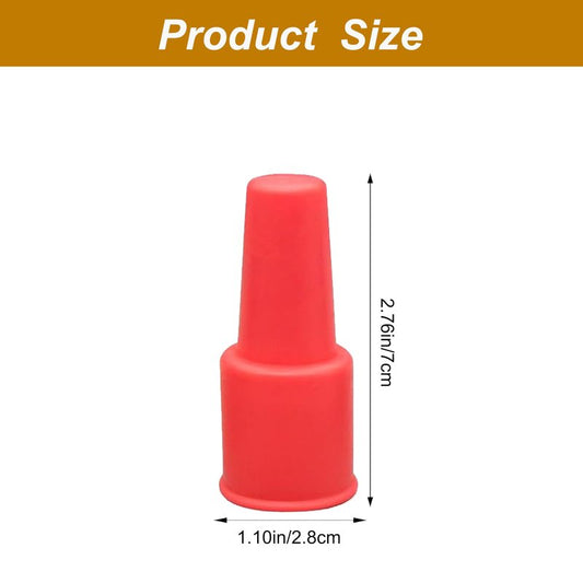 Wine Stoppers for Wine Bottles, 2026 New Reusable Sparkling Wine Bottle Silicone Wine Bottle Stopper, Cover Wine Bottle Caps for Beer Champagne Home Kitchen Bars Use (4 Pcs)