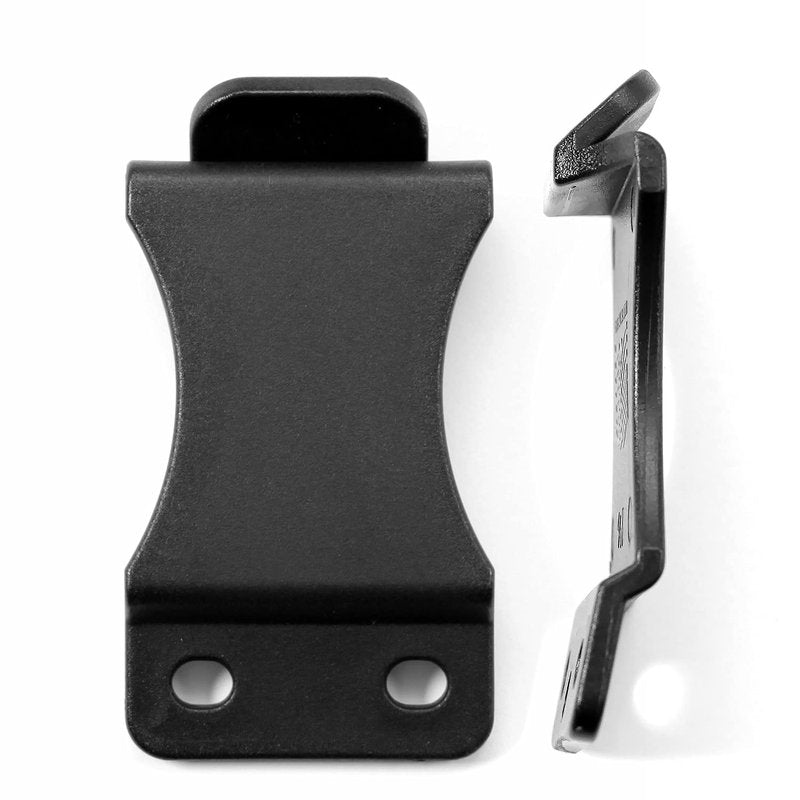 [2PCS] HolsterSmith FOMI Holster Clip for 1.50 Inch Belts – IWB/OWB with Mounting Hardware – USA Made - Adjustable Cant - for Kydex Holsters, Knife Sheaths, Inside Waistband Clips