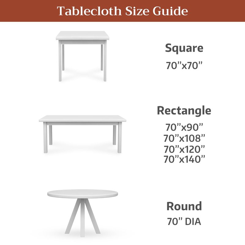 Maison d' Hermine Premium Table Cloth Rectangle Table 100% Combed Cotton 140 x 70 Inches Tablecloth Reusable Decorative for Dining Room, Farmhouse, Home, Party, Festive & Wedding - Pastries