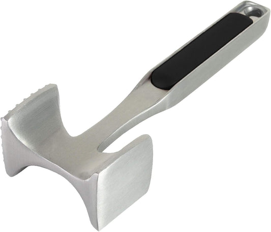 KitchenAid Gourmet Meat Tenderizer - Multi-Sided Design for Pounding Meats & Shellfish | Easy Storage, Black