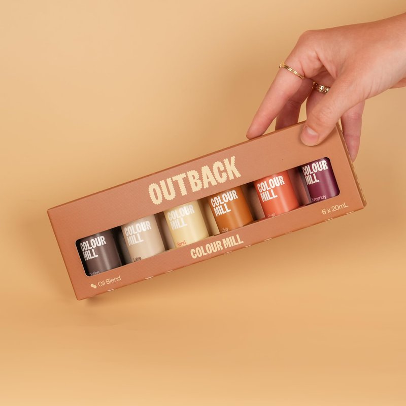 Colour Mill Oil-Based Food Coloring, 20 Milliliters (Outback Pack)