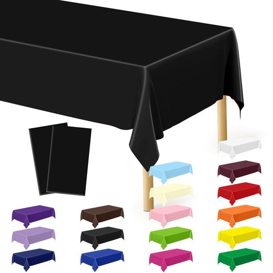 QZYL 4 PCS Derby Table Cloth, Disposable Plastic Derby Party Decorations, 54 x 108 Inch Horse Tablecloth, Kentucky Run for The Roses Tablecover for Horse Themed Party Decorations Supplies