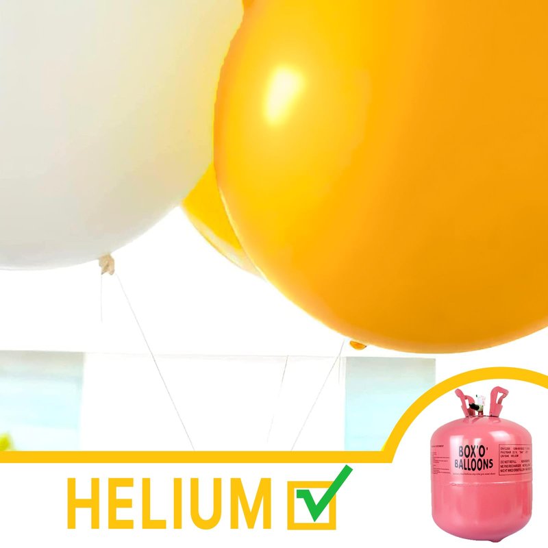 PartyWoo Mustard Yellow Balloons 4pcs 36 Inch Yellow Fall Balloons for Birthday Graduation Gender Reveal Engagement Baby Shower Bee Summer Sunflower Little Cutie Lemon Party Decorations Yellow-Y10