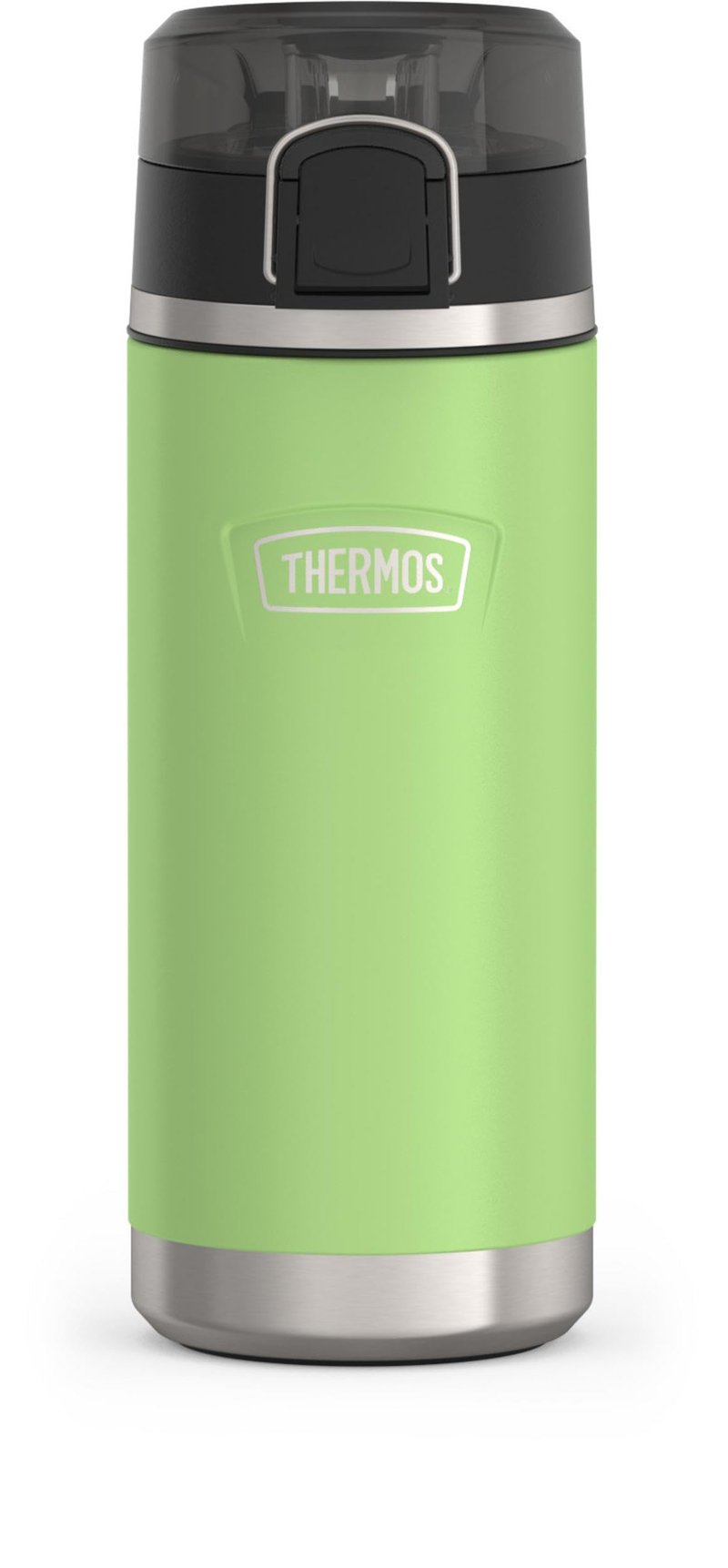 THERMOS ICON SERIES, Water Bottle with Spout - 18 Ounce, Lime - Stainless Steel Vacuum Insulated Water Bottle with Lid