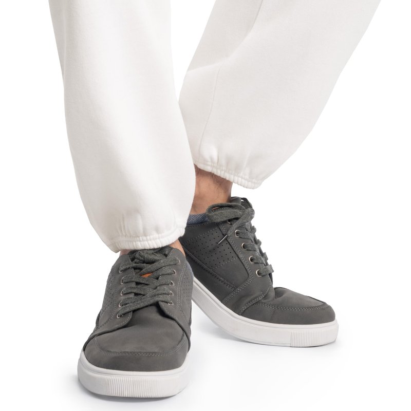 Fruit Of The Loom Mens Eversoft Fleece Elastic Bottom With Pockets, Relaxed Fit, Moisture Wicking, Breathable Sweatpants, White, Large US